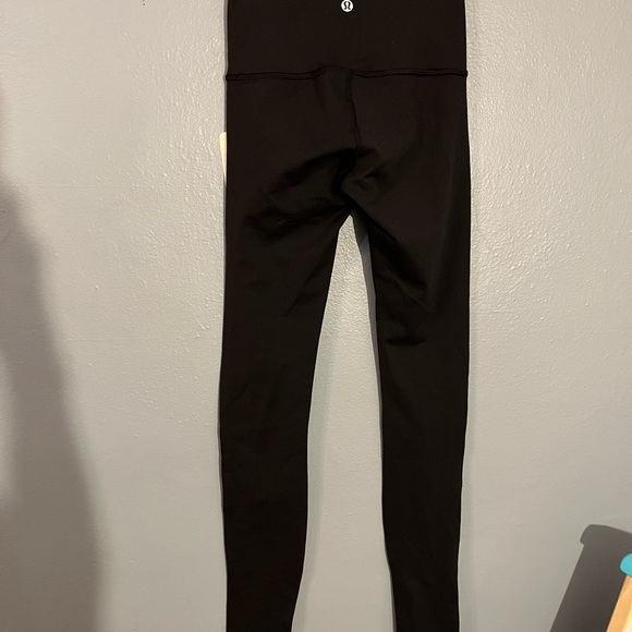 Lululemon Wunder Under Legging Pant Mesh Hero black 2 RARE! - Picture 4 of 4
